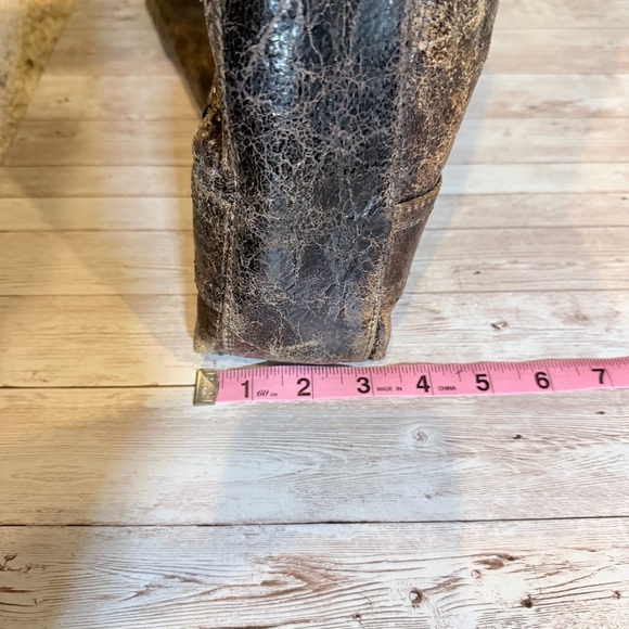 Frye Deborah Leather Studded Tote Bag - Picture 11 of 11